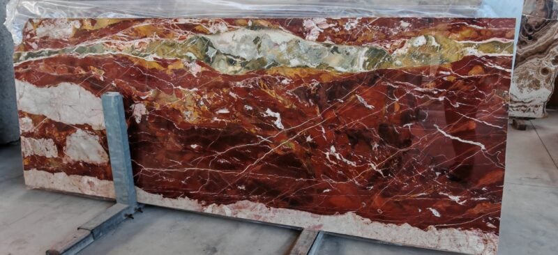 sicilian red jasper slab