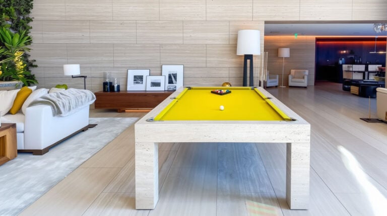 travertine billiard table 1