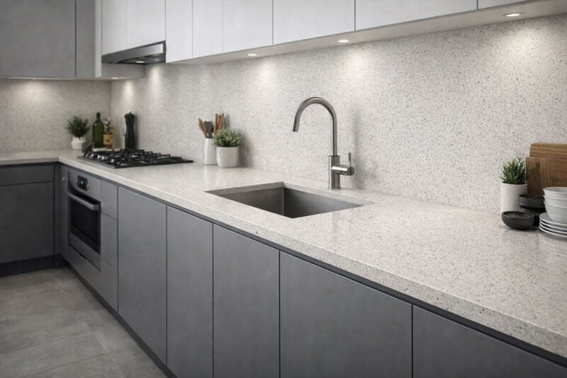 vantaggi del top cucina in quarzo